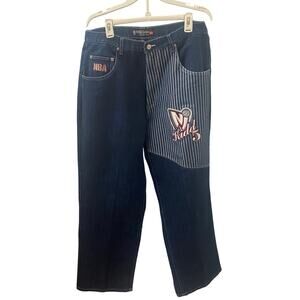 Dunk Denim NBA Baggy Jason Kidd Y2K Jeans Size 36 x 30